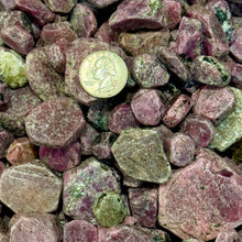 Load image into Gallery viewer, Christmas SALE!! Hexagonal Ruby Rough (By the Pound)