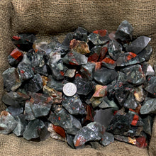 Load image into Gallery viewer, Winter SALE!! Bloodstone Rough (By the Pound)