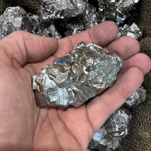 Load image into Gallery viewer, Halloween SALE!! RHOMBIC CUBIC Pyrite Rough (By the Pound)