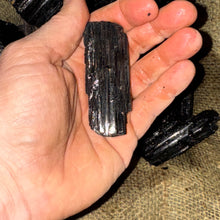 Load image into Gallery viewer, Halloween SALE!! HIGH END (Large) Black Tourmaline Rough (By the Pound)