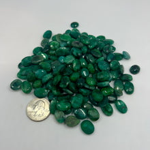 Load image into Gallery viewer, Faceted Emerald (Color Enhanced) - Mixed Sizes (50 Carat Lot)