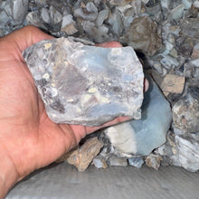 Load image into Gallery viewer, Blue/Gray/White Opal Rough (By the Pound)