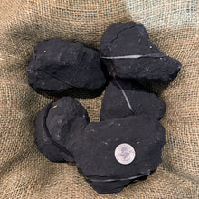 Load image into Gallery viewer, Dyed Quartz Black Geode with Purple Center (3"-5") (G3)