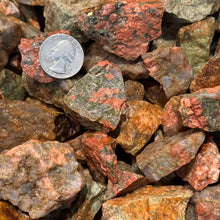 Load image into Gallery viewer, Unakite Rough (By the Pound)