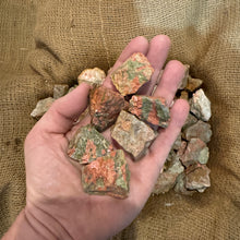 Load image into Gallery viewer, Unakite Rough (By the Pound)
