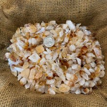 Load image into Gallery viewer, Halloween SALE!! SMALL Citrine Points Rough  1/4 LB Lot