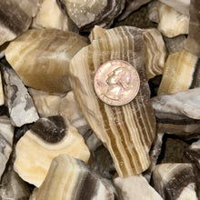 Load image into Gallery viewer, Zebra Calcite Rough (LARGE) (By the Pound)