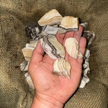Load image into Gallery viewer, Zebra Calcite Rough (LARGE) (By the Pound)