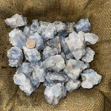 Load image into Gallery viewer, Blue Calcite Rough (LARGE) (By the Pound)