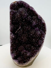 Load image into Gallery viewer, Daily Sale!  6.24 Pound Beautiful Purple Amethyst Cut Base - Polished Edge (I1)