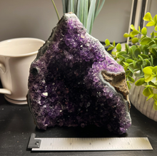 Load image into Gallery viewer, Amethyst Cut Base Size 5 (2.5 - 3.5 lbs) Amethyst Druze Geode - Home Decor