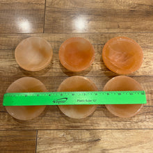 Load image into Gallery viewer, Orange Selenite Bowl 3.5-4"
