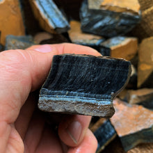 Load image into Gallery viewer, Christmas SALE!! Blue Tiger Eye Rough (By the Pound)