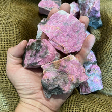 Load image into Gallery viewer, SALE!! Pink Rhodonite High End Rough (LARGE Size)