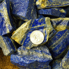 Load image into Gallery viewer, High End Lapis Rough (By the Pound)