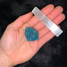Load image into Gallery viewer, Charged Blue Apatite Single Stone