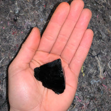 Load image into Gallery viewer, Charged Black Obsidian Single Stone