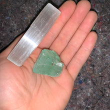 Load image into Gallery viewer, Charged Green Calcite Single Stone