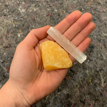 Load image into Gallery viewer, Charged Orange Calcite Single Stone