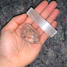 Load image into Gallery viewer, Charged Strawberry Calcite Single Stone