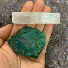 Load image into Gallery viewer, Charged Chrysocolla Turquoise Single Stone