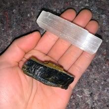 Load image into Gallery viewer, Charged Blue Tiger Eye Single Stone