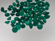Load image into Gallery viewer, Faceted Green Onyx - Mixed Sizes (10 Carat Lot)