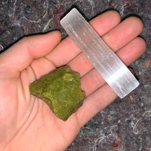 Load image into Gallery viewer, Charged Green Opal Single Stone