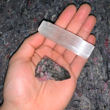 Load image into Gallery viewer, Charged Rhodonite Single Stone