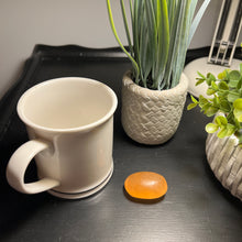 Load image into Gallery viewer, Orange Selenite Palm Stone