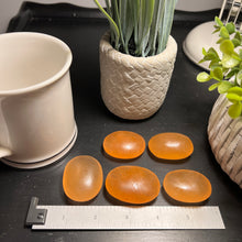 Load image into Gallery viewer, Orange Selenite Palm Stone