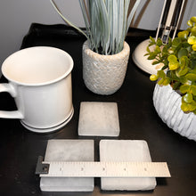 Load image into Gallery viewer, Selenite Square Charging Plate (2.5 inches)