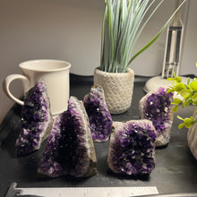 Load image into Gallery viewer, Amethyst Cut Base Size 1 (.50 - .80 lbs) Amethyst Druze Geode *Home Decor*