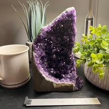 Load image into Gallery viewer, Amethyst Cut Base Size 5 (2.5 - 3.5 lbs) Amethyst Druze Geode - Home Decor