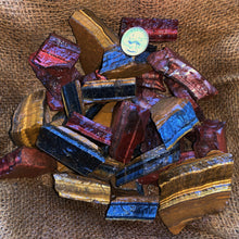 Load image into Gallery viewer, Mixed Tiger Eye Rough (By the Pound)