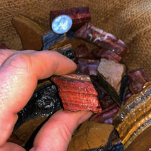 Load image into Gallery viewer, Mixed Tiger Eye Rough (By the Pound)
