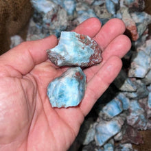 Load image into Gallery viewer, Halloween SALE!! Larimar Rough (By the Pound)