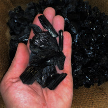 Load image into Gallery viewer, Small Black Tourmaline Rough (By the Pound)