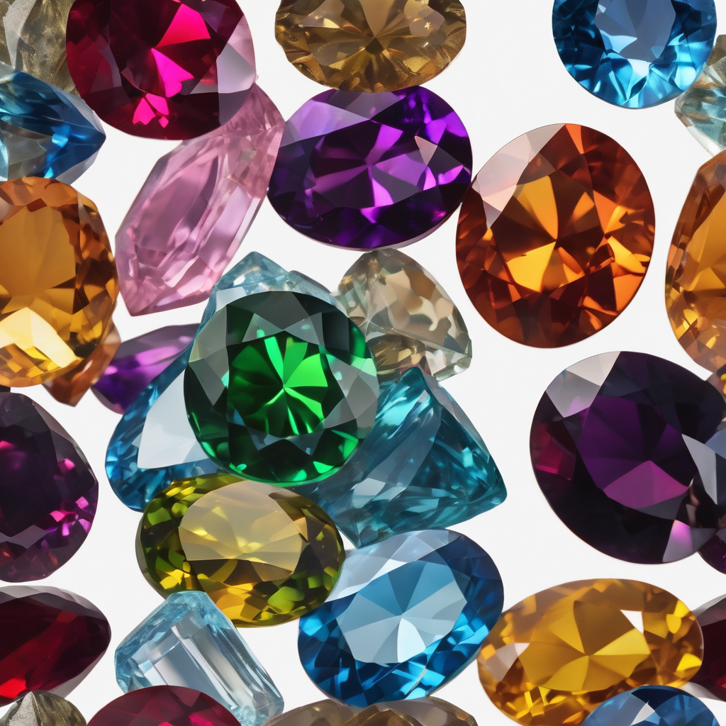Faceted gemstones for sale discount