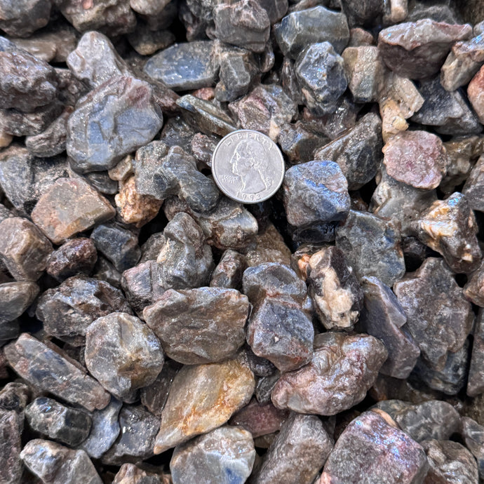 Blue Sapphire Rough (By the Pound)
