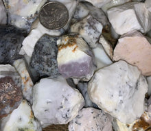 Load image into Gallery viewer, Think Spring SALE!! Purple/White Opal Rough (By the Pound)
