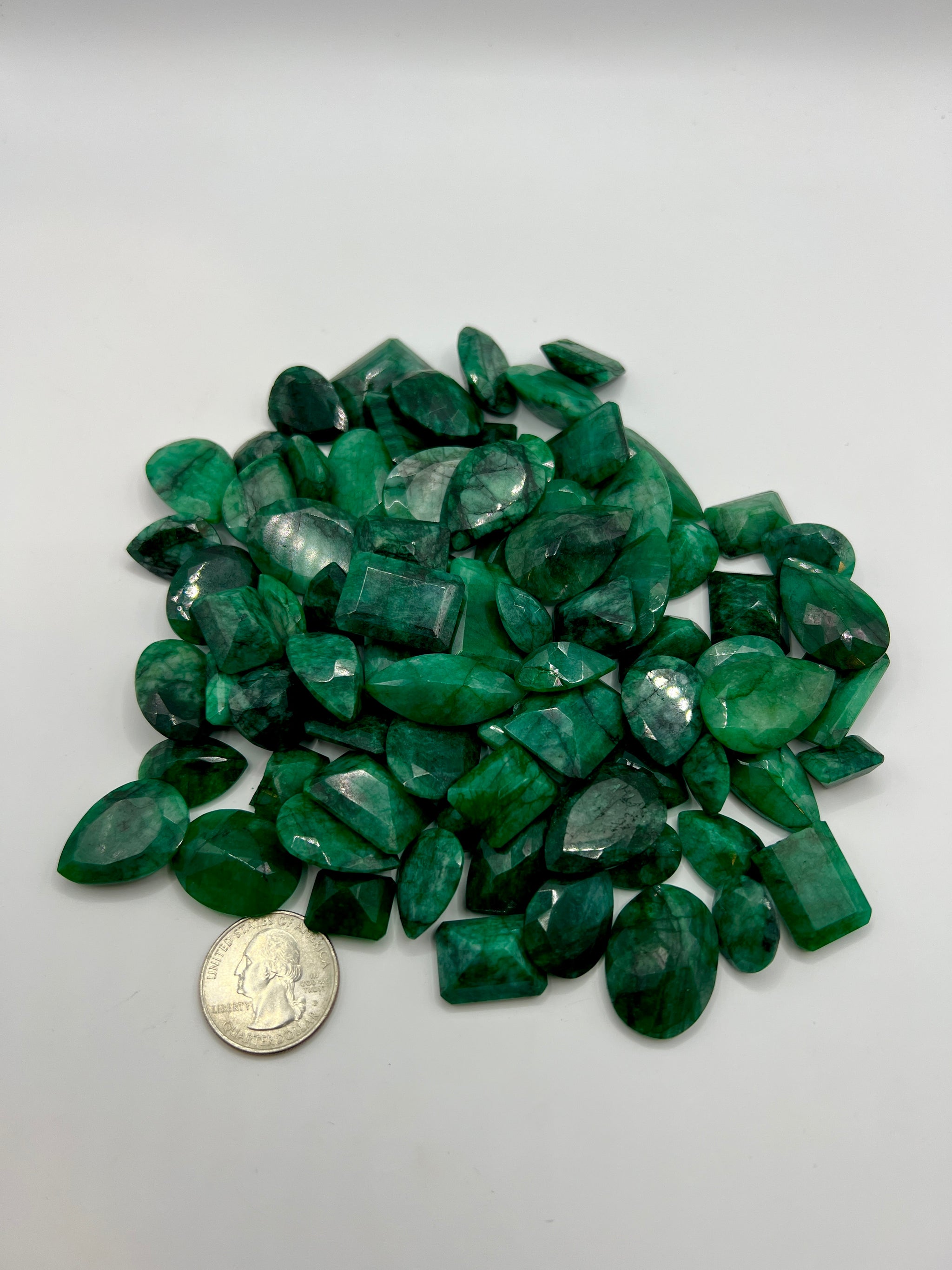 Amazon.com: Emerald Crystal Green Paperweight Cut Glass
