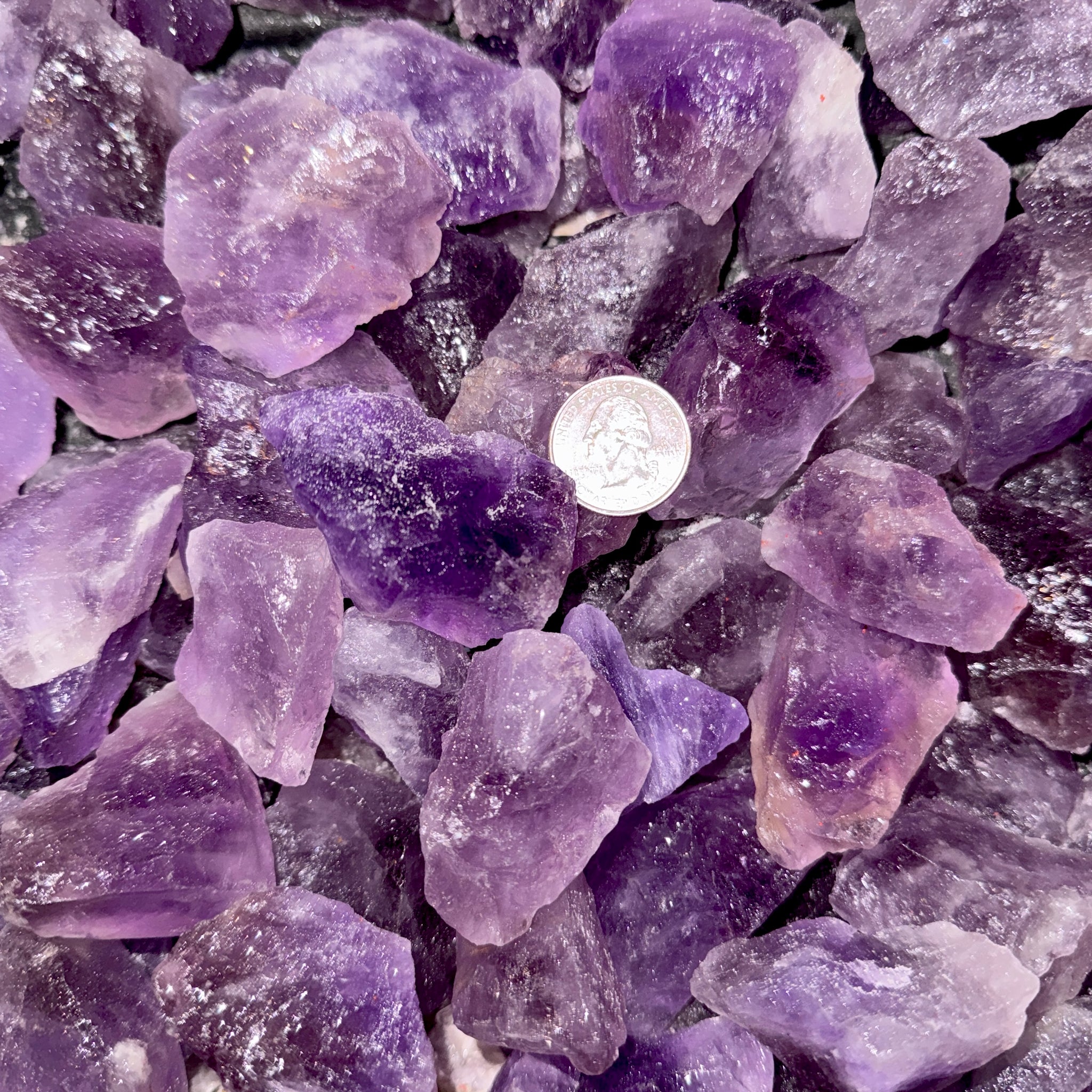Amethyst Rought Valentine's Day SALE!! Amethyst Rough (By the Pound) | Twin Rocks and ...