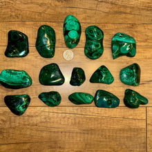 Load image into Gallery viewer, Polished Malachite Free Form Specimens - 1/2 lb Lot (1-3 pieces)
