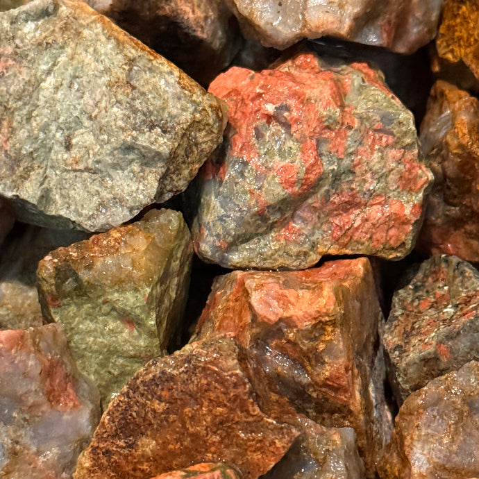 Unakite Rough (By the Pound)