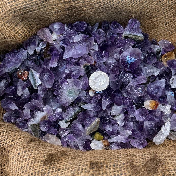 MOTHER'S DAY SALE!! Small Amethyst Points Rough 1/4 LB