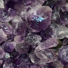 Load image into Gallery viewer, MOTHER&#39;S DAY SALE!! Small Amethyst Points Rough 1/4 LB
