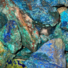 Load image into Gallery viewer, SALE!! Shattuckite Chrysocolla Rough (By the Pound)
