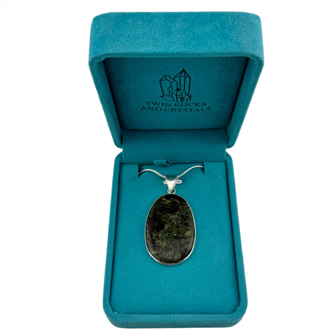 Dragon Bloodstone Pendant & Necklace with a 