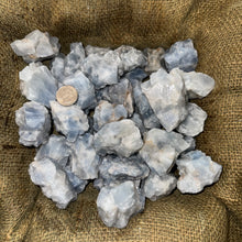 Load image into Gallery viewer, Blue Calcite Rough (LARGE) (By the Pound)
